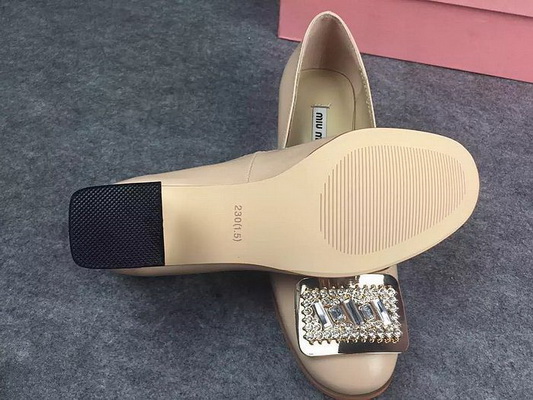MIUMIU Shallow mouth Block heel Shoes Women--011
